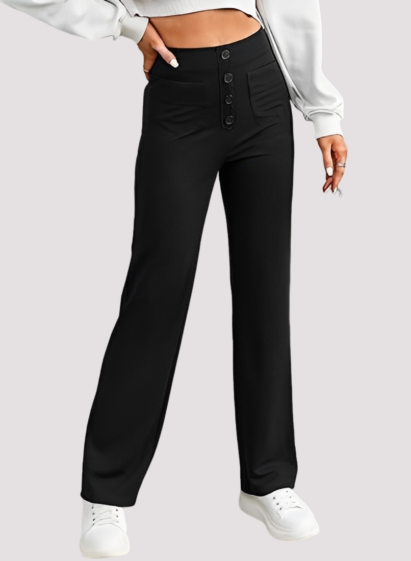 Tianna - Pantalon chic à taille haute