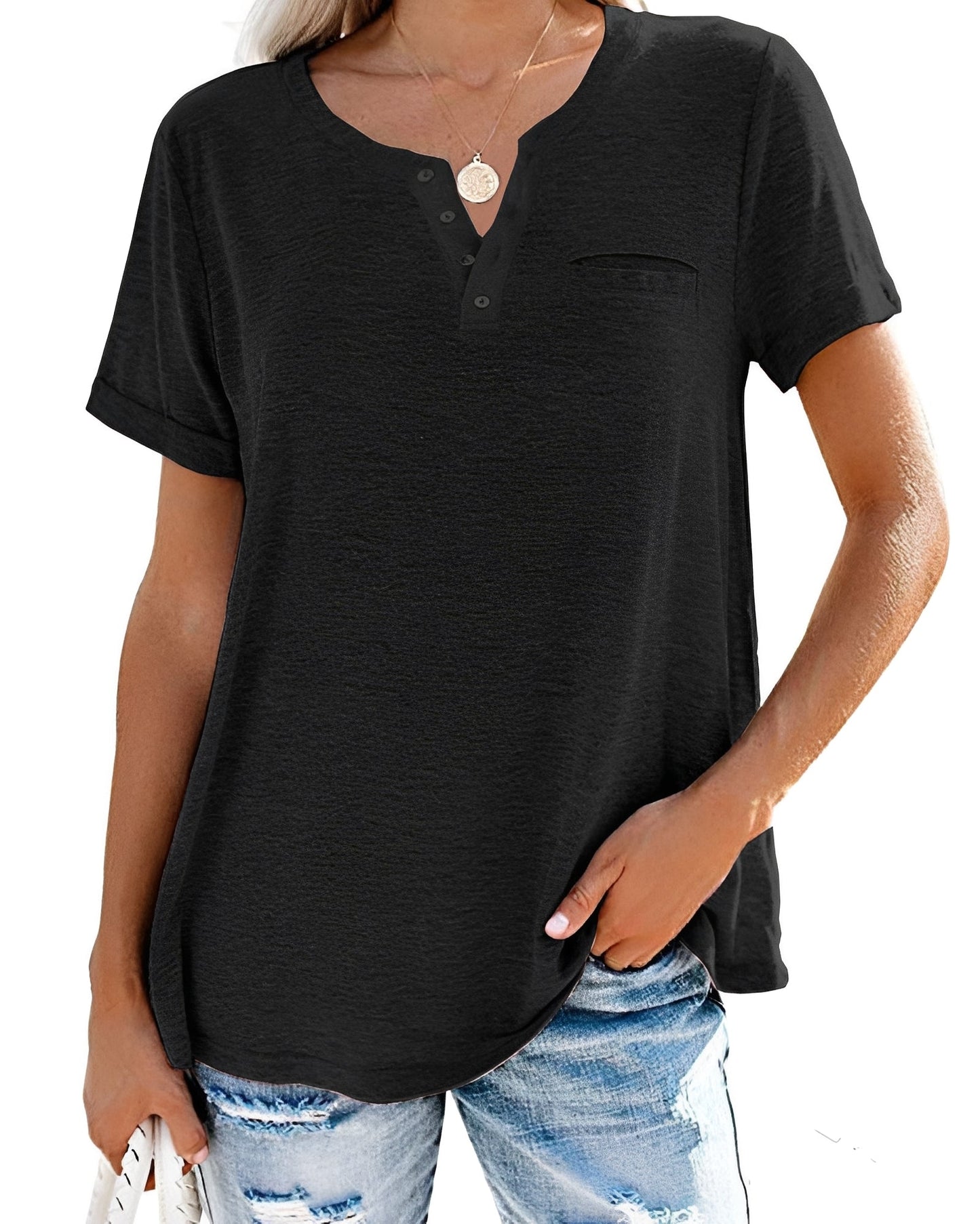 Alyssa - Blouse large et décontractée pour femmes