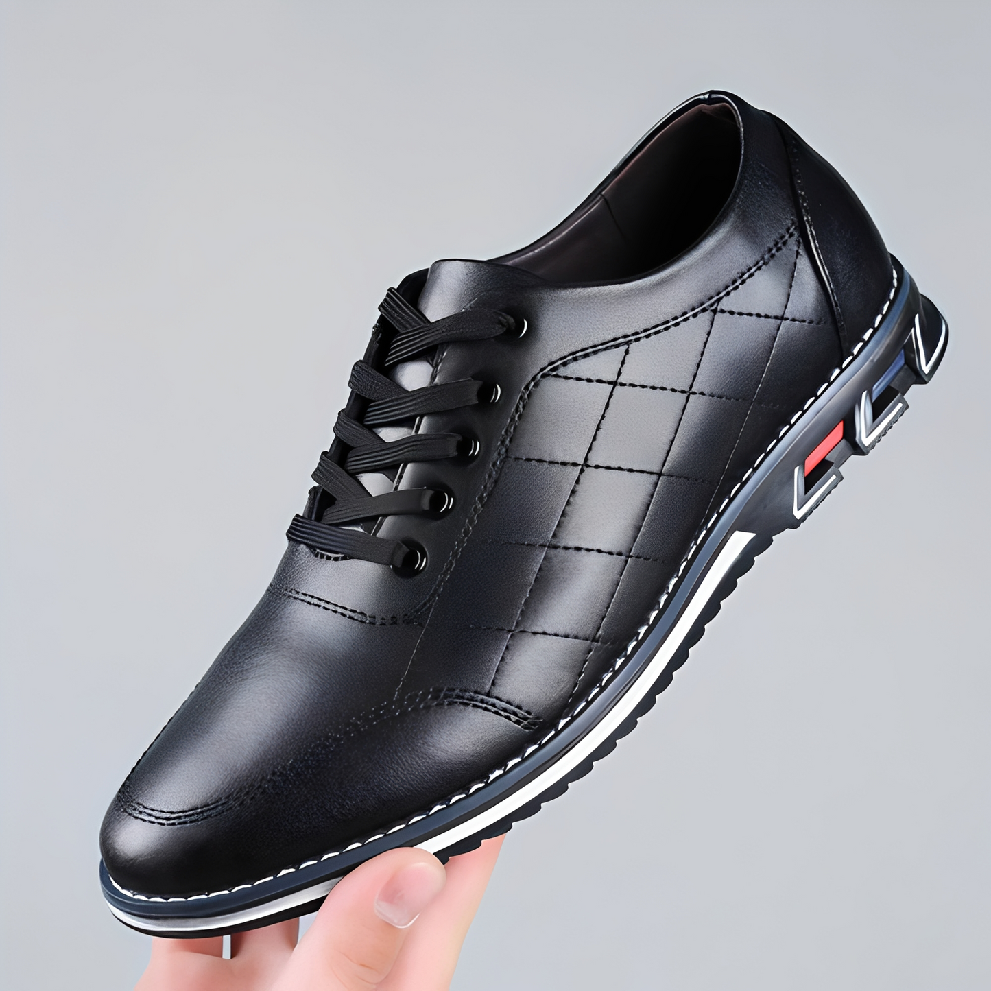 Edvin - Chaussures lacées décontractées et modernes pour homme