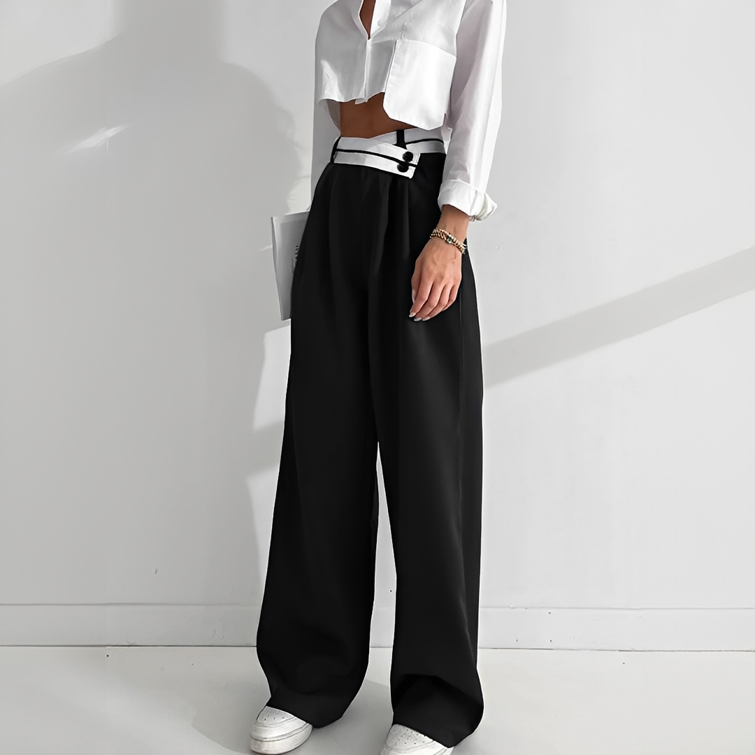 Aurilla - Pantalon large élégant