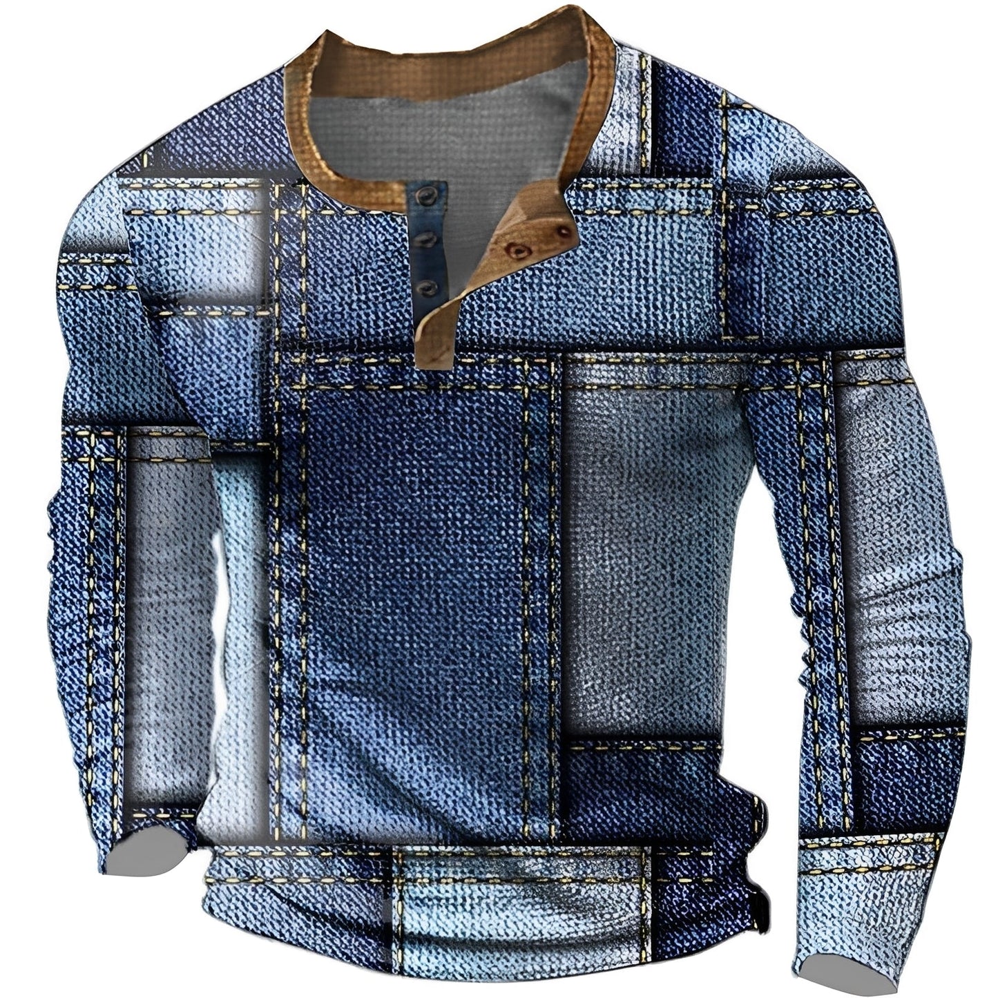 Sam - Chemise Homme à Manches Longues - Élégante et Décontractée