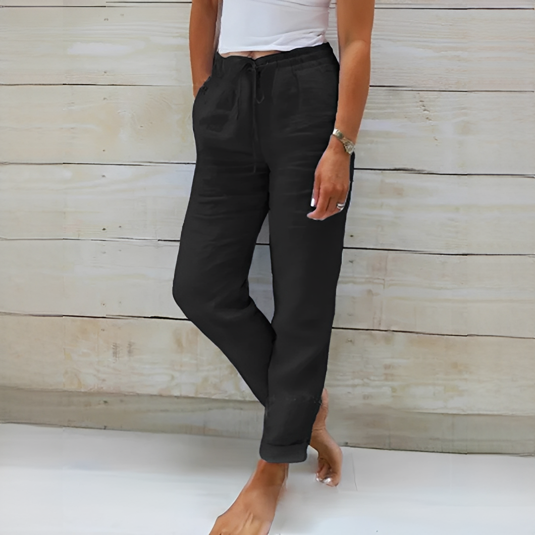 Elinna - Pantalon d'été femme moderne