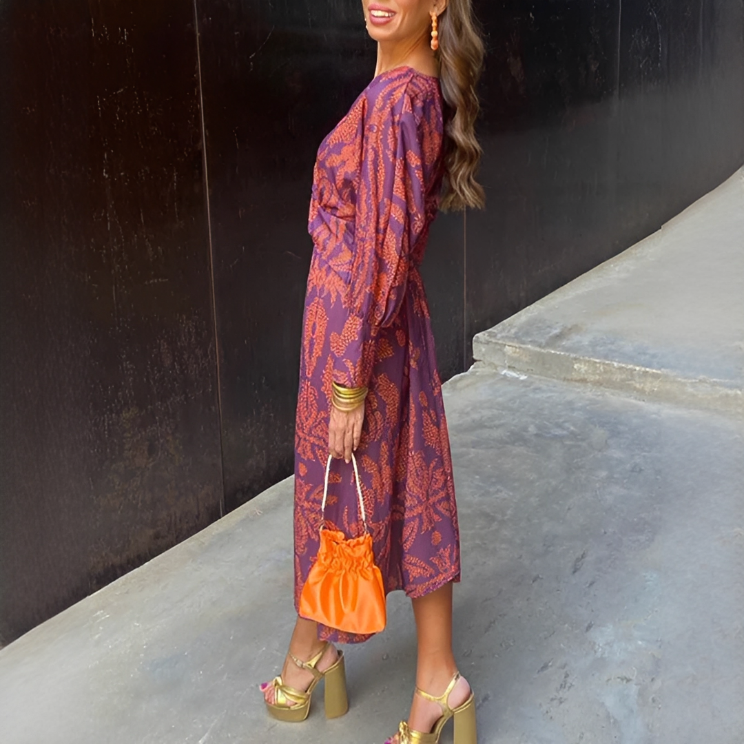 Elsie - Robe maxi élégante