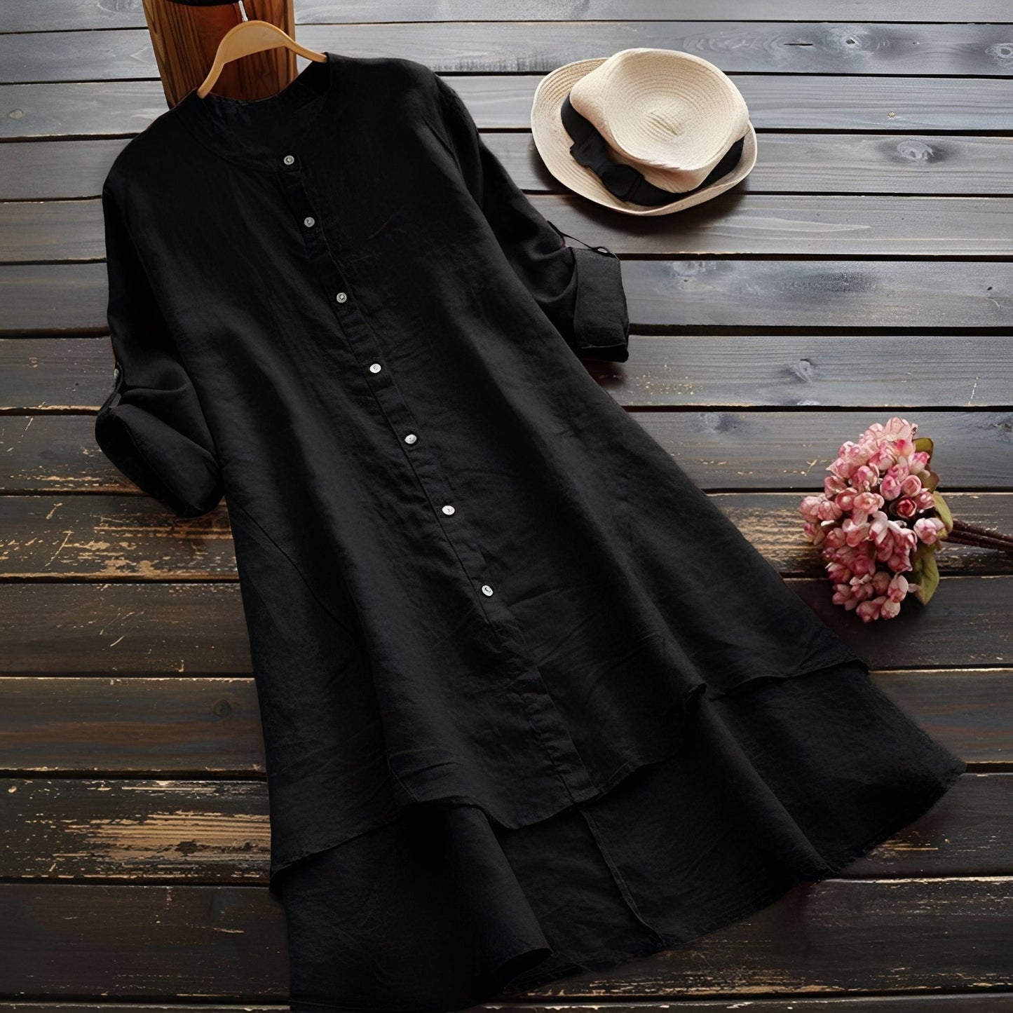 Mildred - Robe Chic avec Fermetures