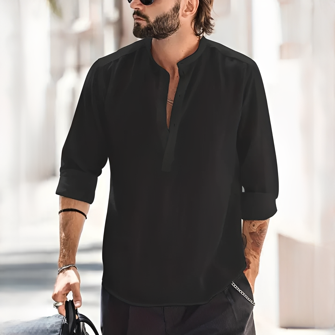 Enrico - Chemise d'été légère et à la mode pour homme