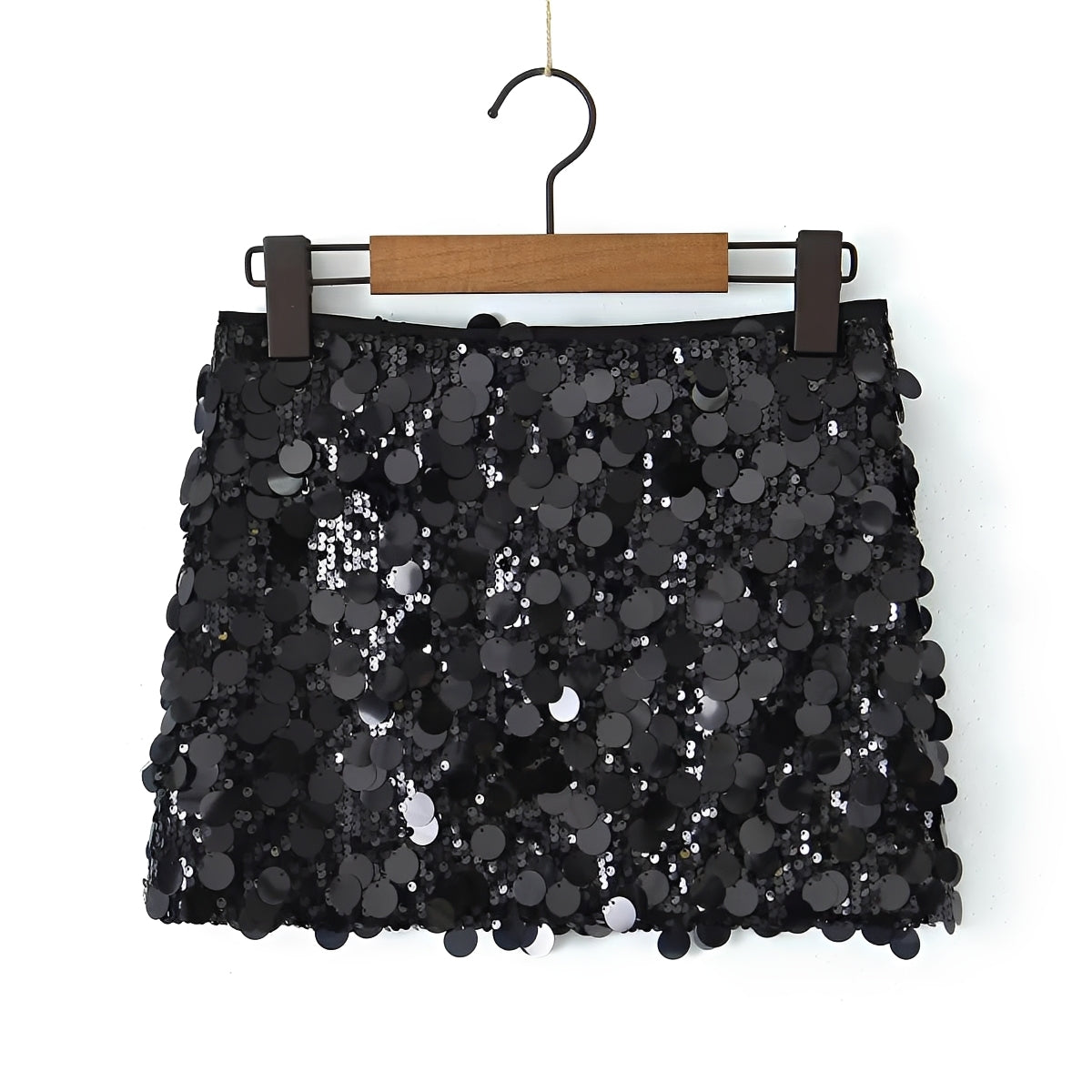 Abbey - Mini Jupe à Paillettes Élégantes