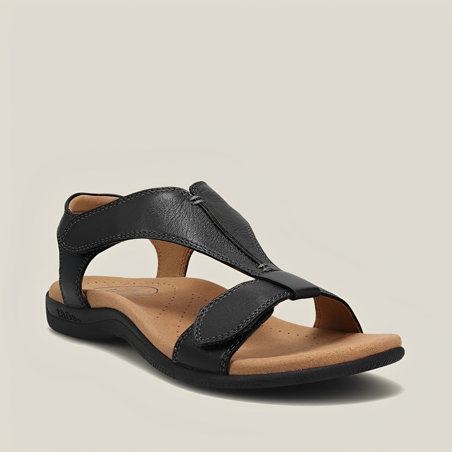 Sharon - Sandales à plateforme avec attache Velcro