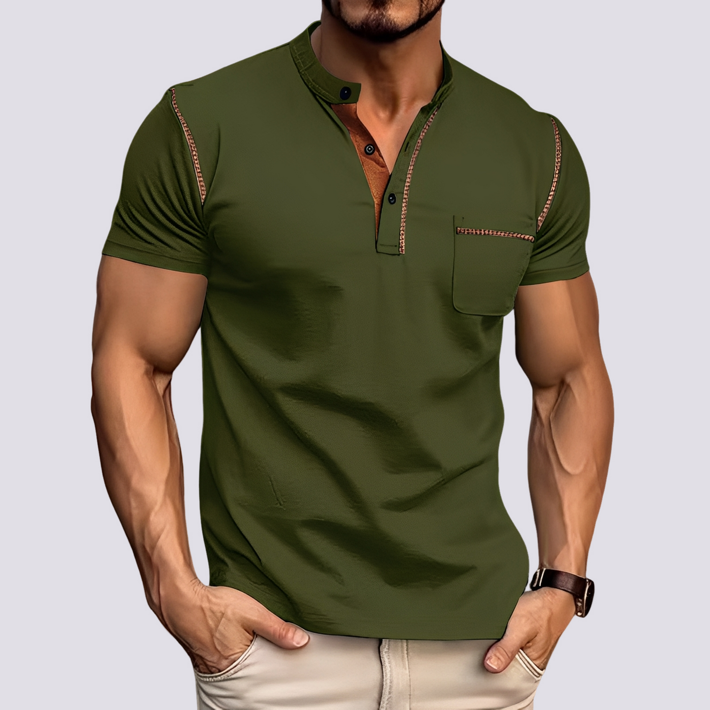 Stefan - Polo élégant et léger pour hommes