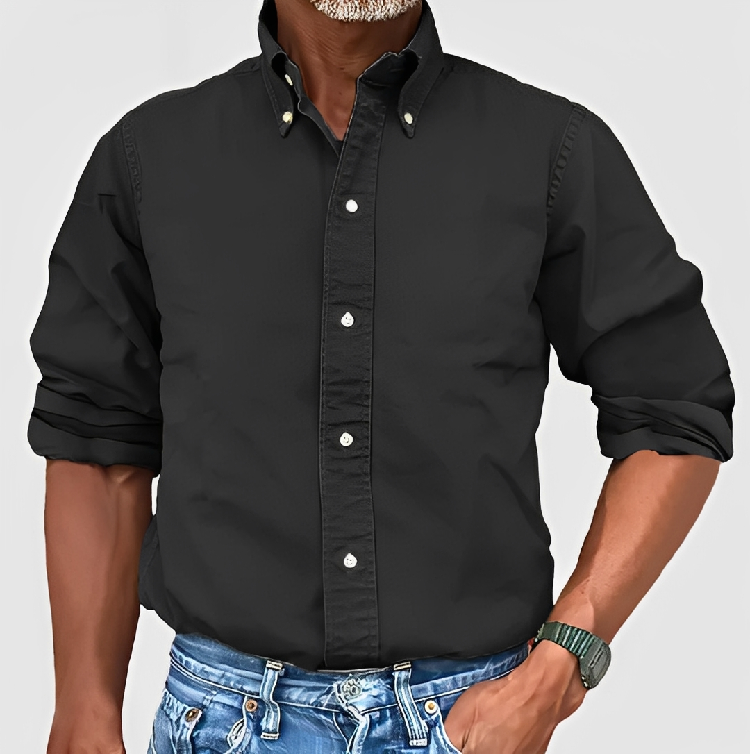 Erwan - Chemise homme classique à manches longues