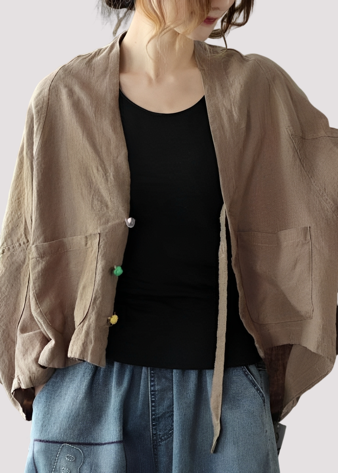 Tilly - Grand cardigan relax avec poches pour femmes