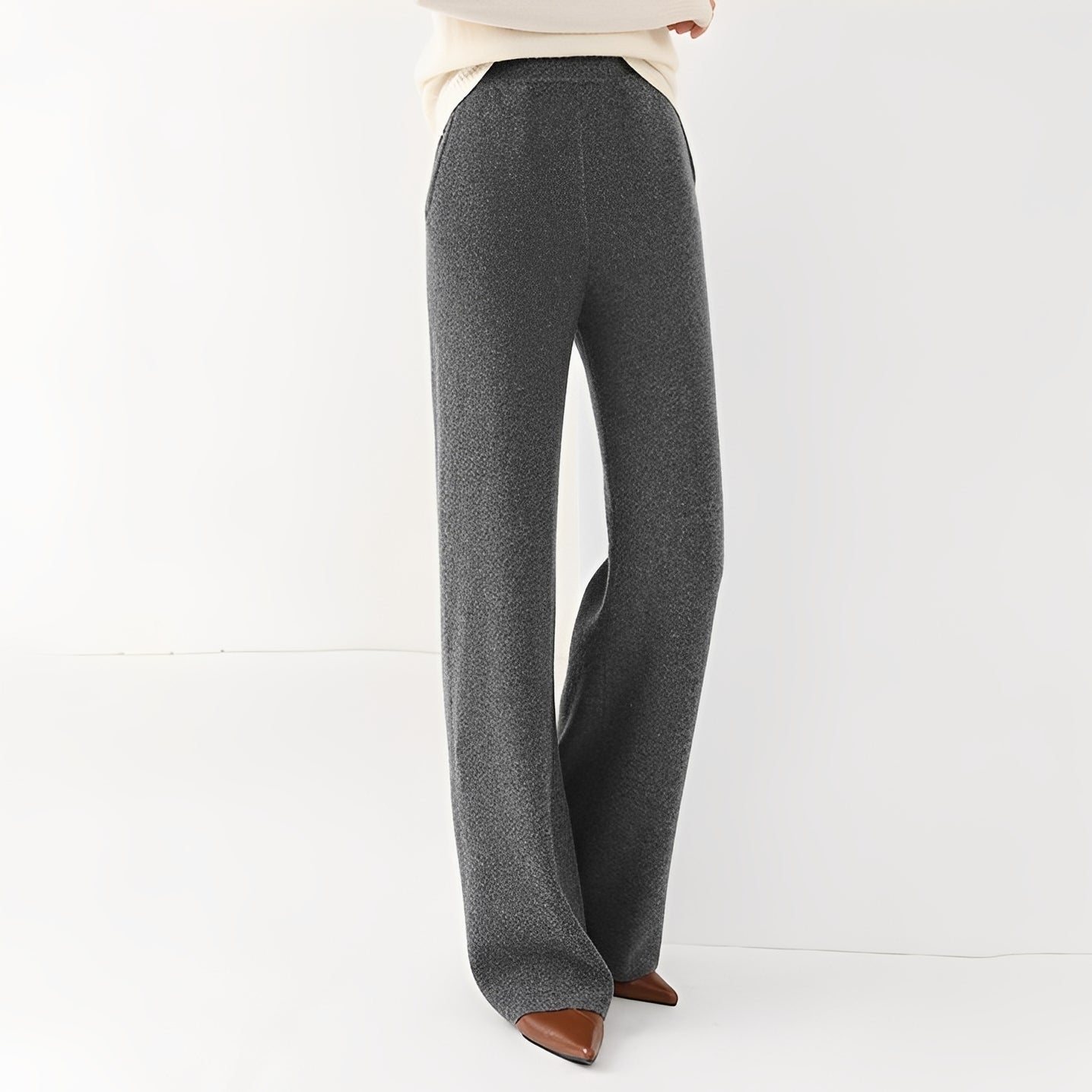 Jamie - Pantalon formel taille haute
