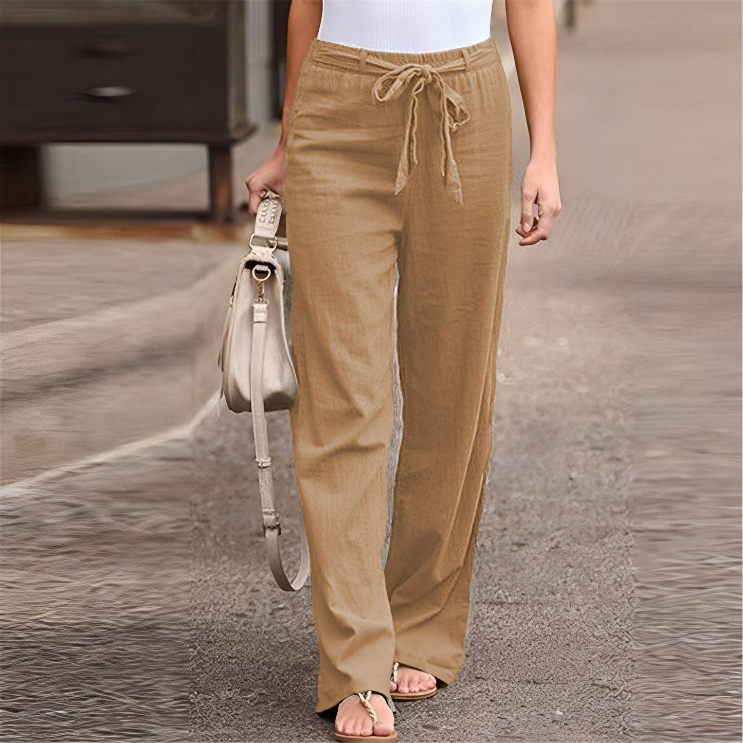 Claudine - Un pantalon d'été à la mode pour femme