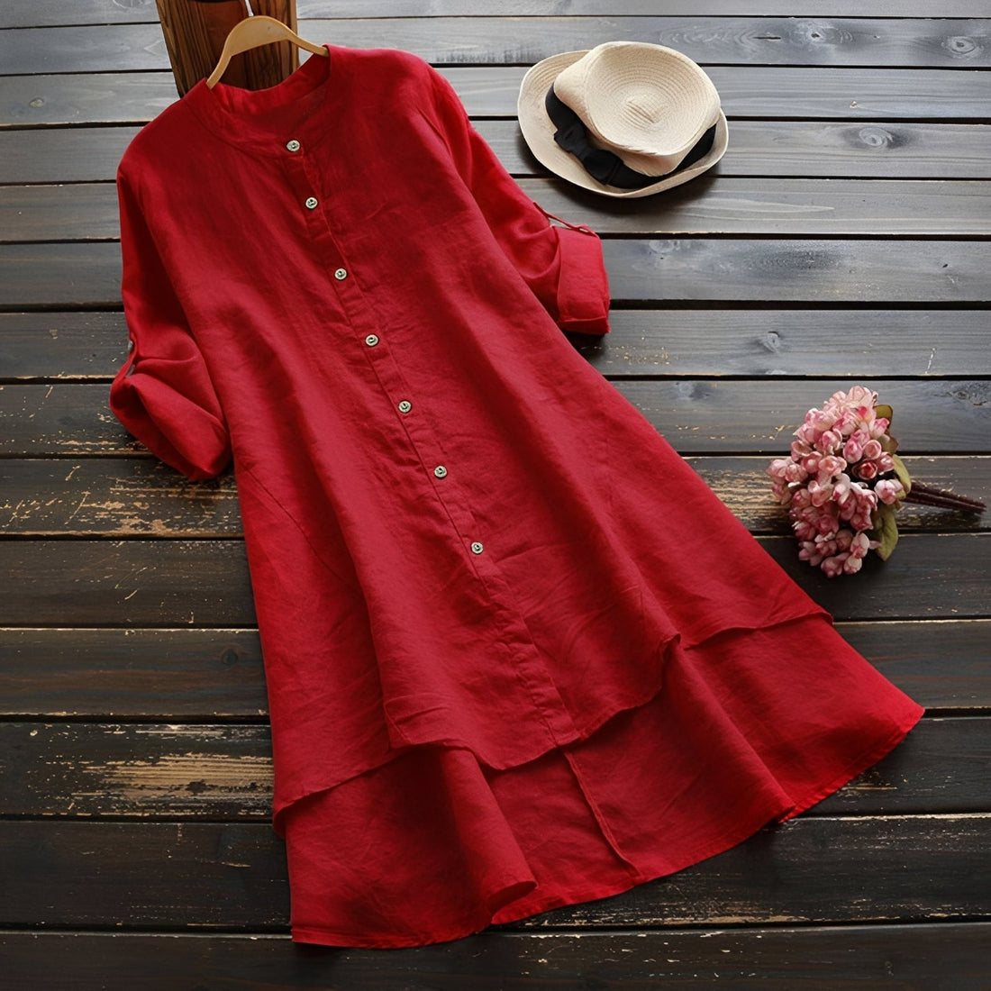 Mildred - Robe Chic avec Fermetures