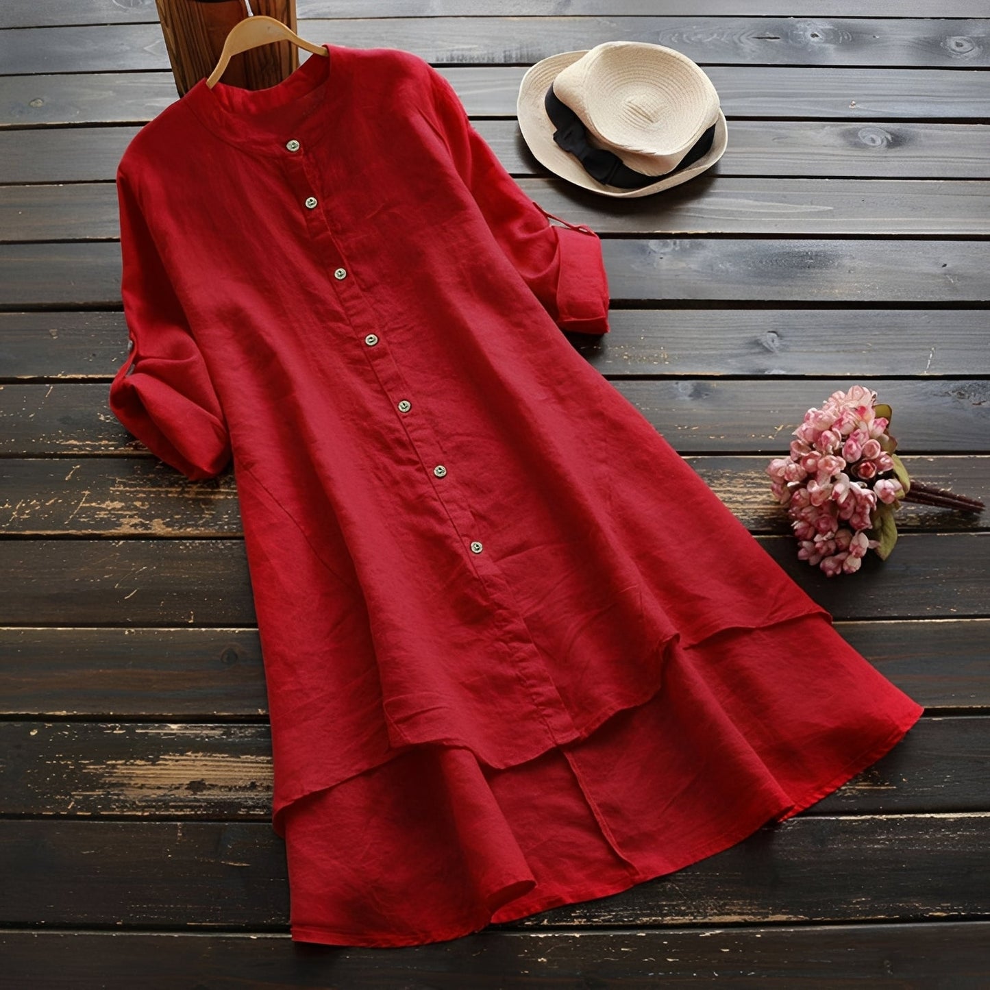 Mildred - Robe Chic avec Fermetures