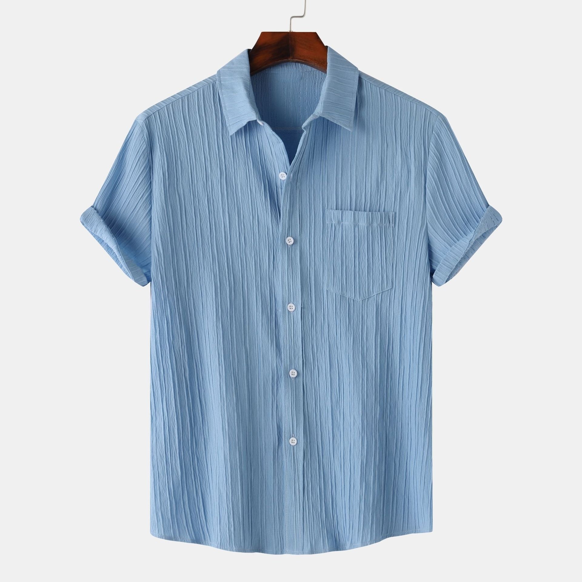 Jakub - Chemise Décontractée à Manches Courtes