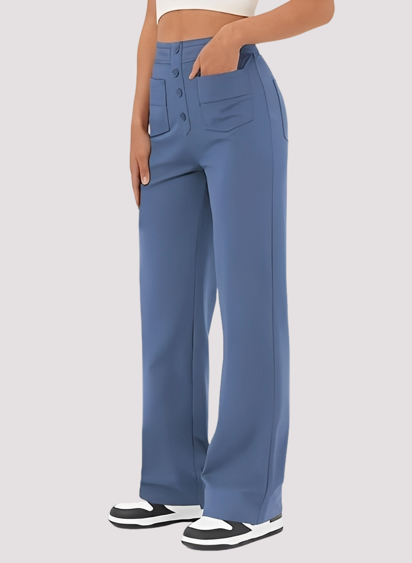 Tianna - Pantalon chic à taille haute