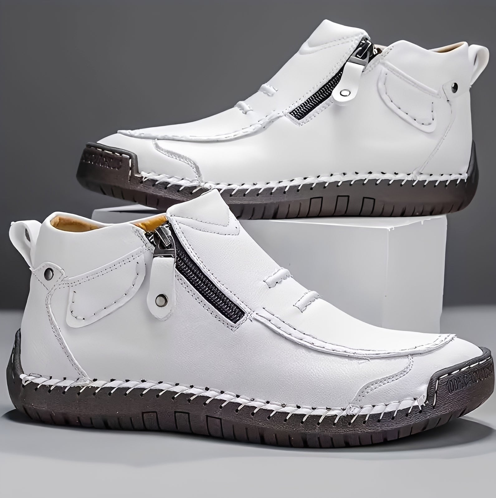 David - Chaussures avec fermeture éclair stylée