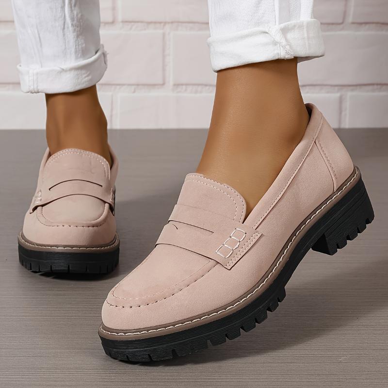 Bethan – Mocassins femme – chic avec semelle épaisse