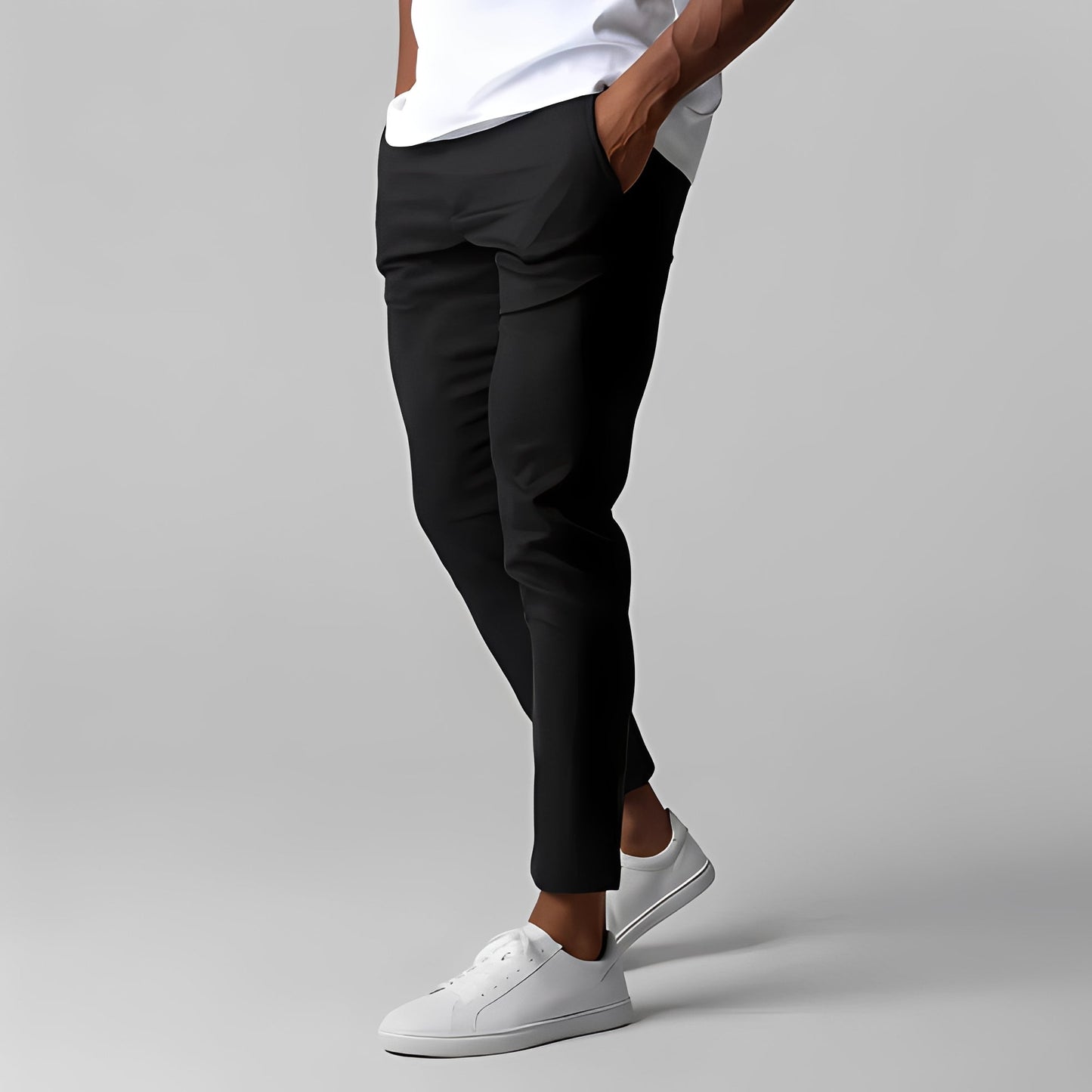 Jack - Pantalon de costume à coupe droite décontractée pour hommes