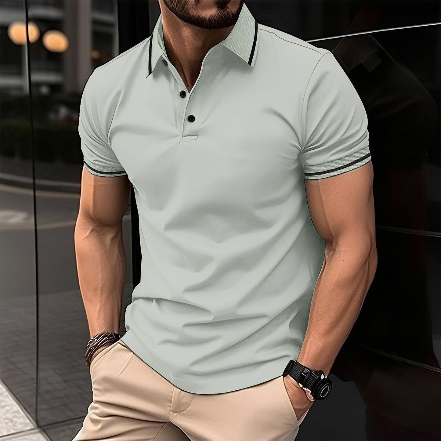 Frank - Polo avec col élégant
