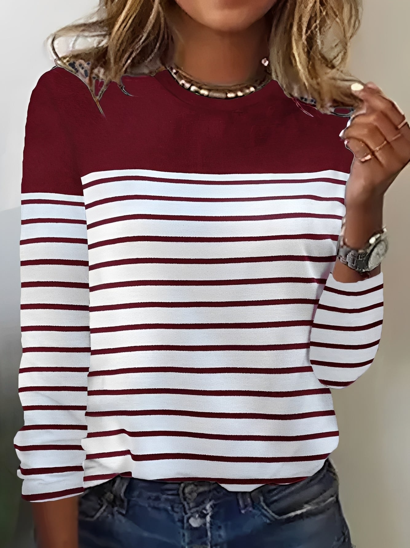 Samantha - Chemisier à Manches Longues Femme - Élégant et Décontracté