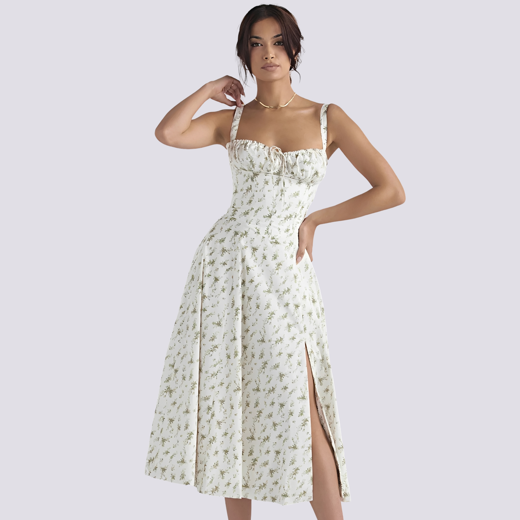 Marley - Robe à motifs floraux pour un look détendu