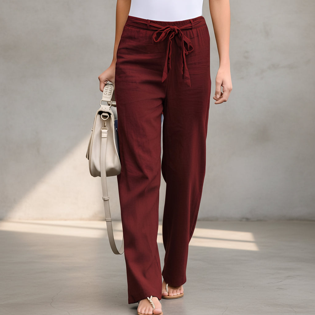 Claudine - Un pantalon d'été à la mode pour femme