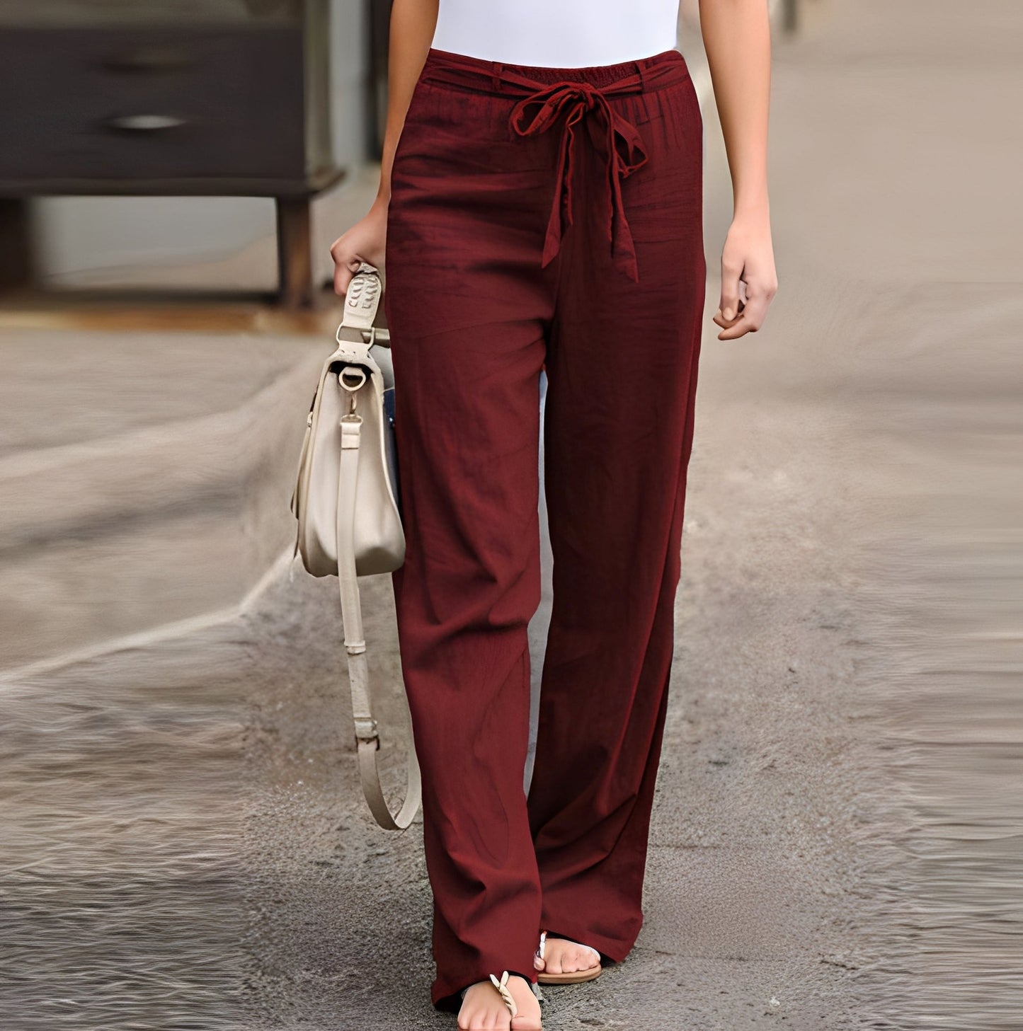Claudine - Un pantalon d'été à la mode pour femme