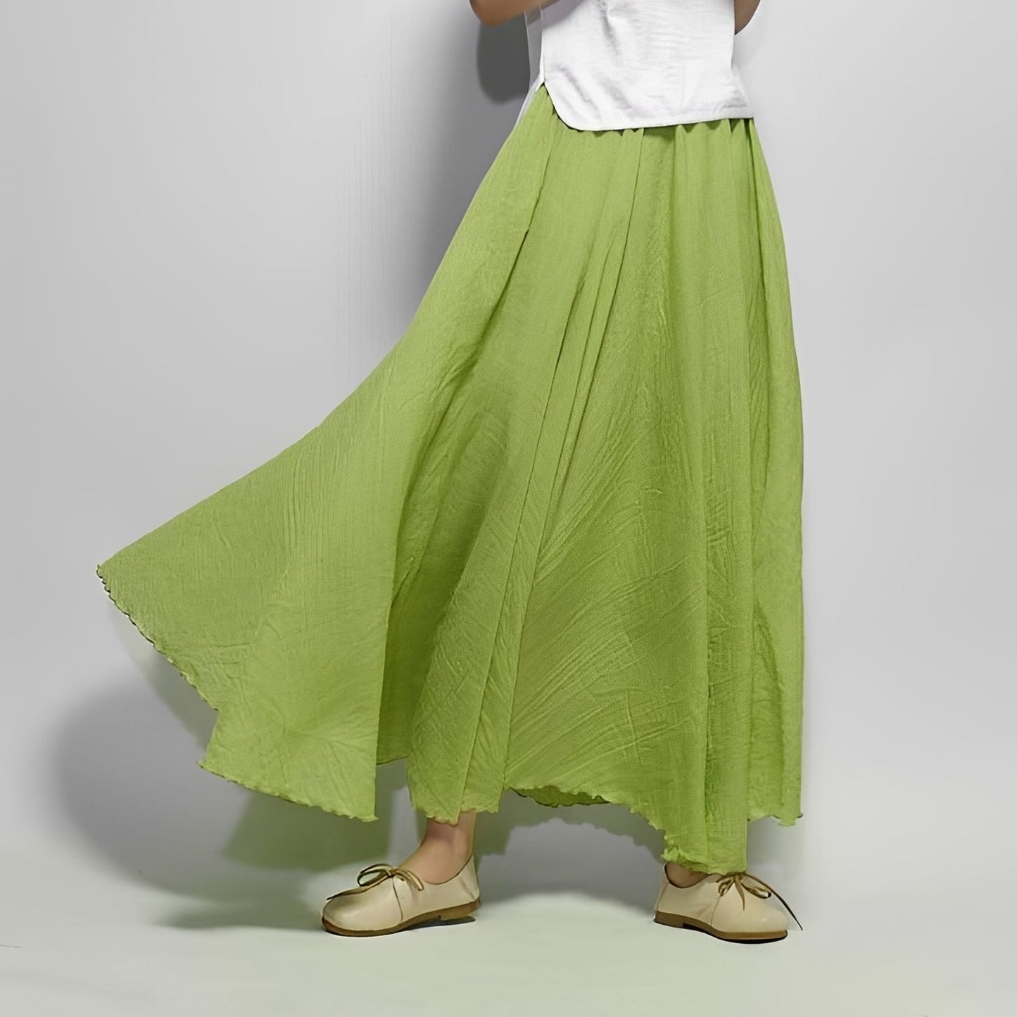 Alina - Jupe Longue Bohème Aérienne