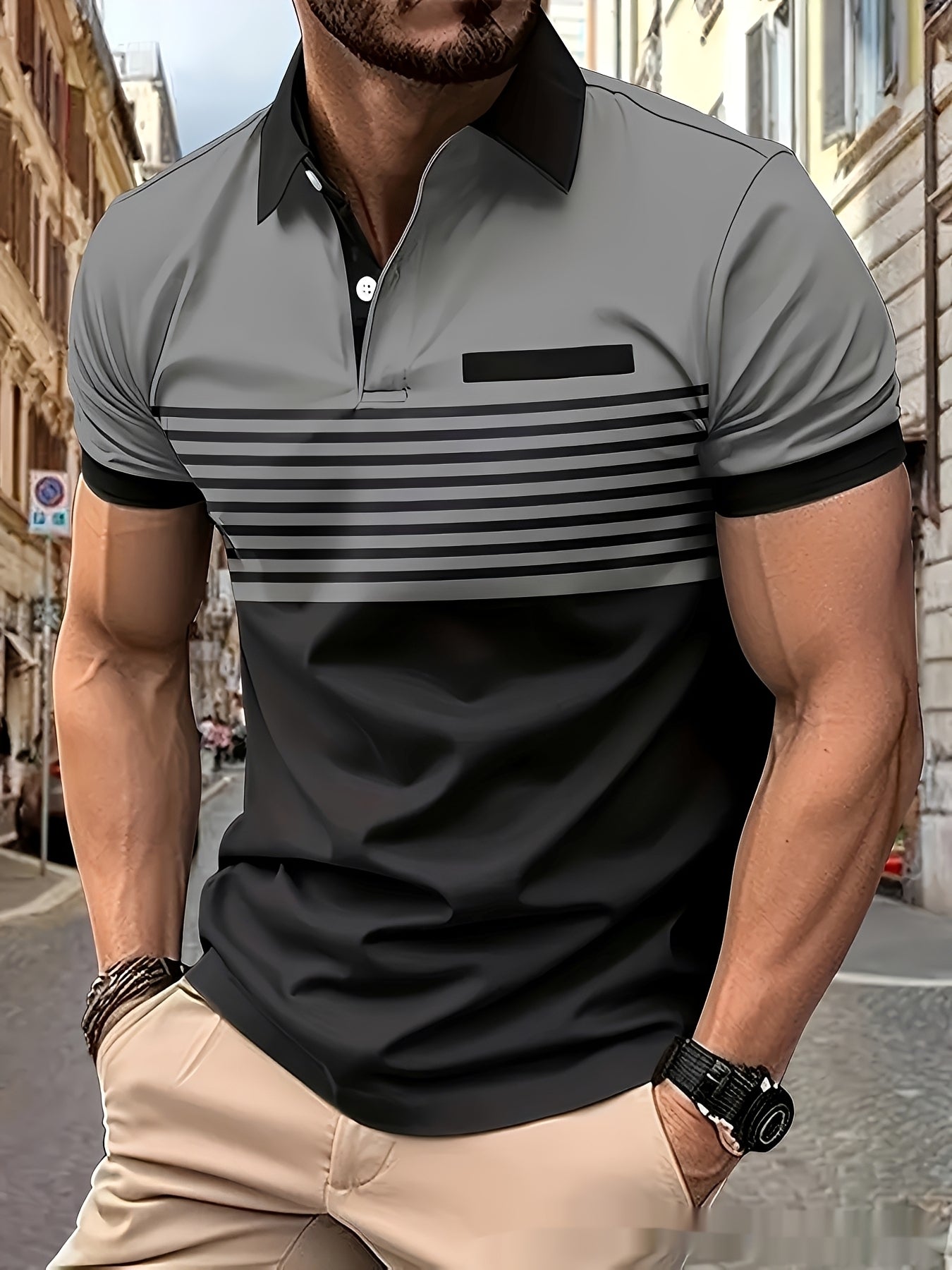 Thomas - Polo chic ajusté pour hommes