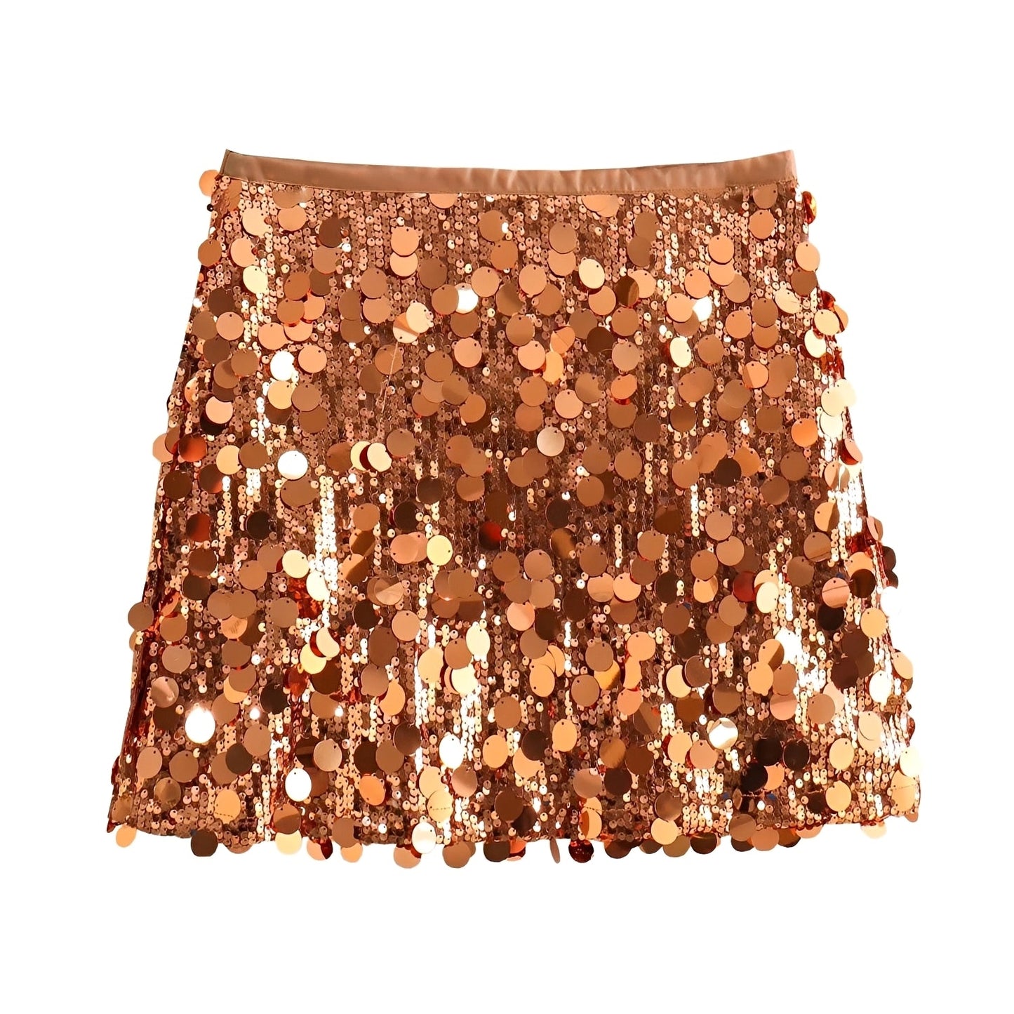 Abbey - Mini Jupe à Paillettes Élégantes