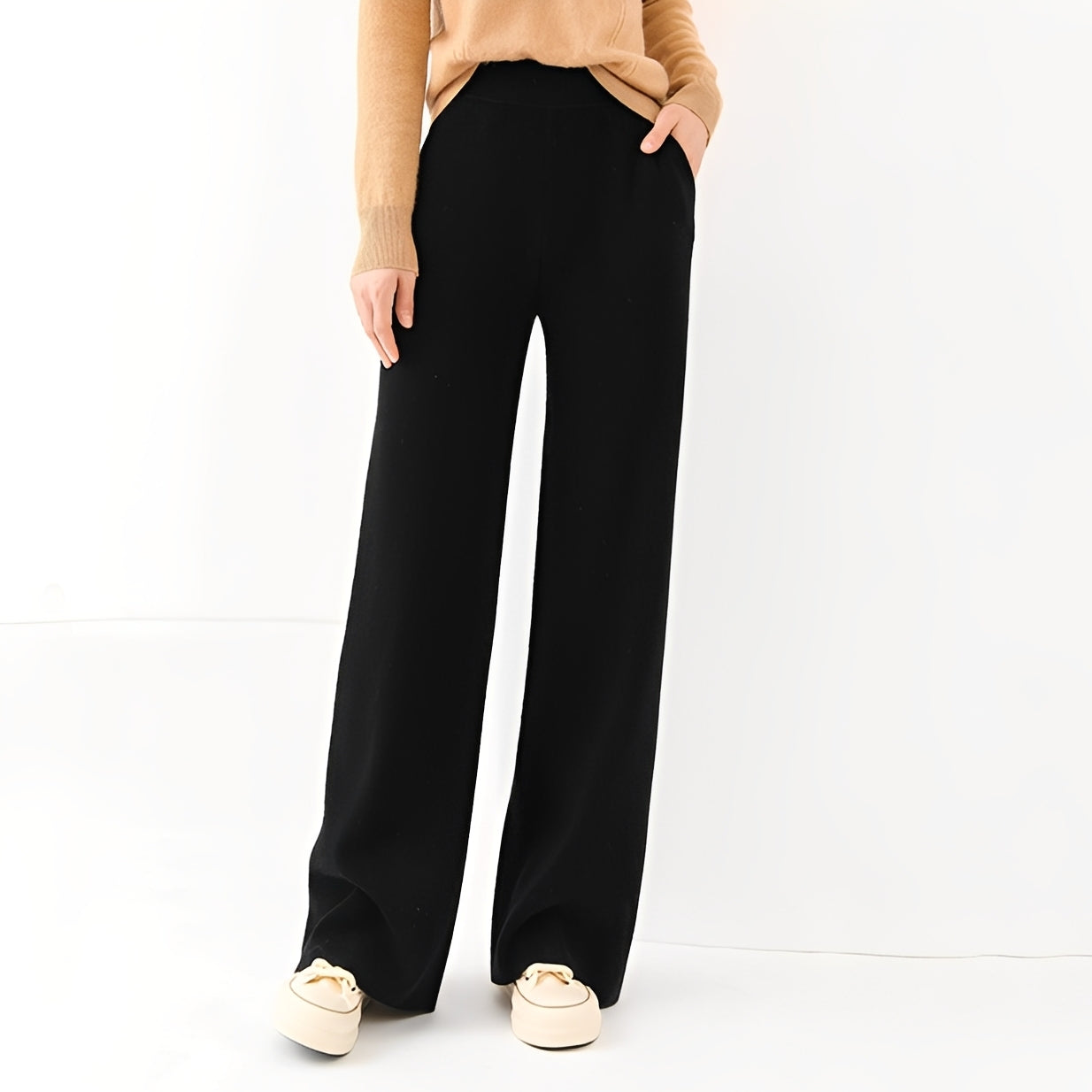 Jamie - Pantalon formel taille haute