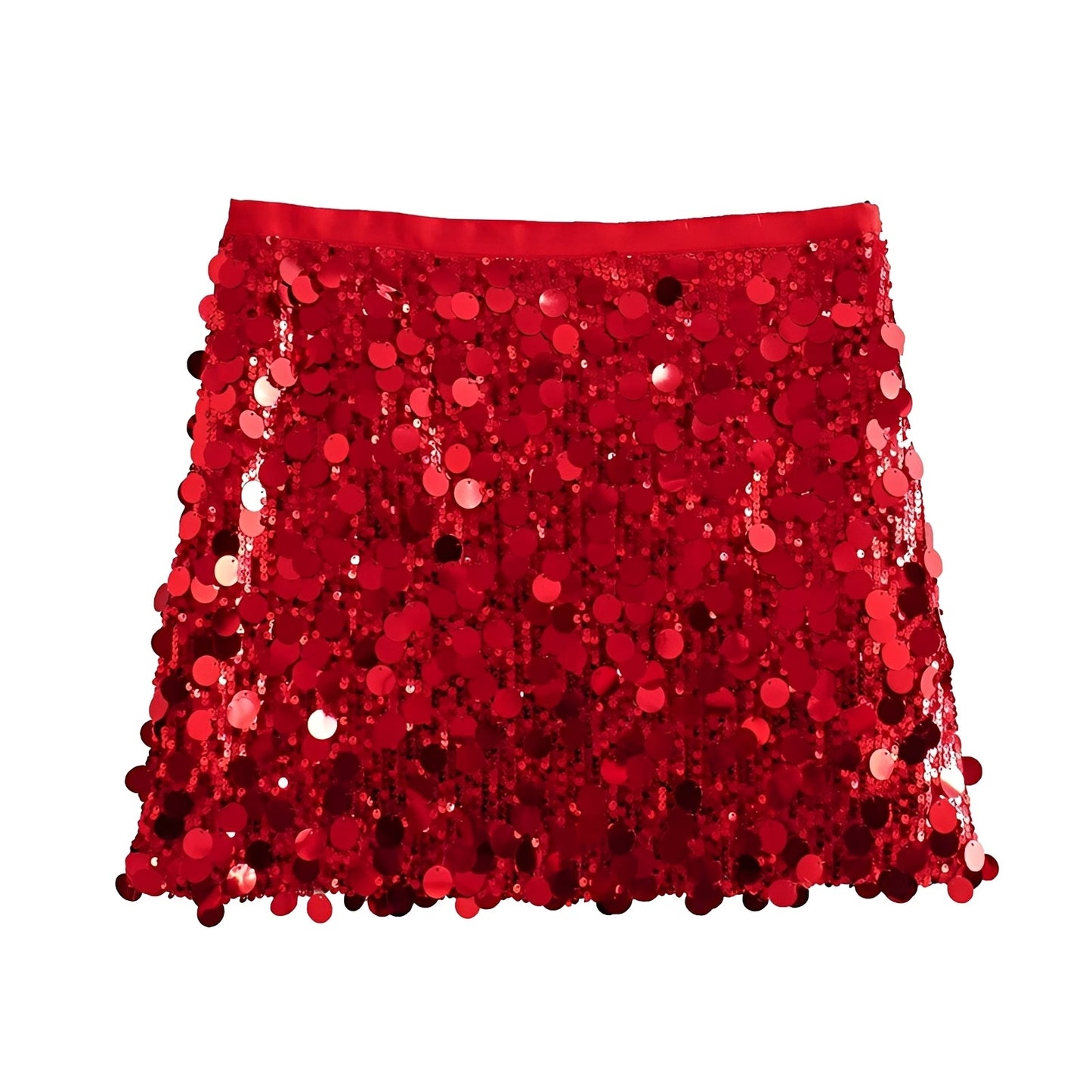 Abbey - Mini Jupe à Paillettes Élégantes