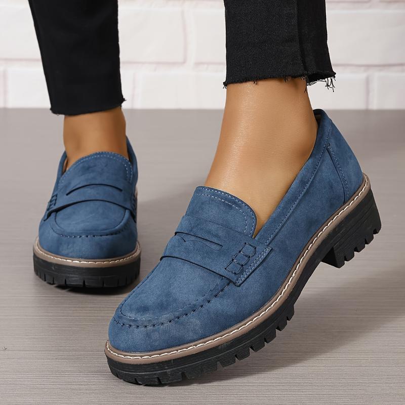 Bethan – Mocassins femme – chic avec semelle épaisse