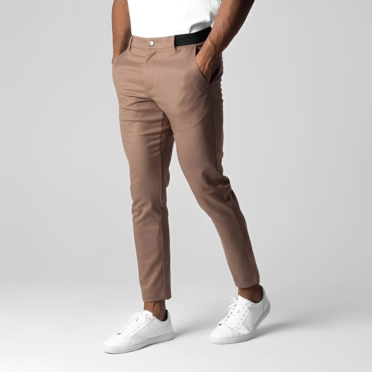 Jack - Pantalon de costume à coupe droite décontractée pour hommes