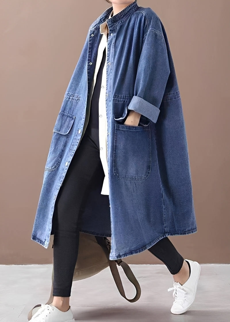 Rachel - Robe-chemise élégante en denim pour femmes