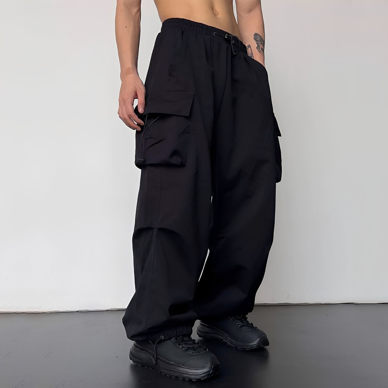 Curtis - Pantalon cargo large à séchage rapide