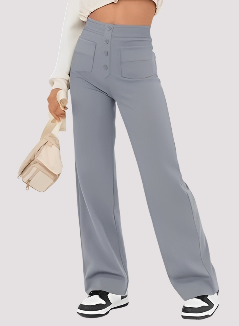 Tianna - Pantalon chic à taille haute