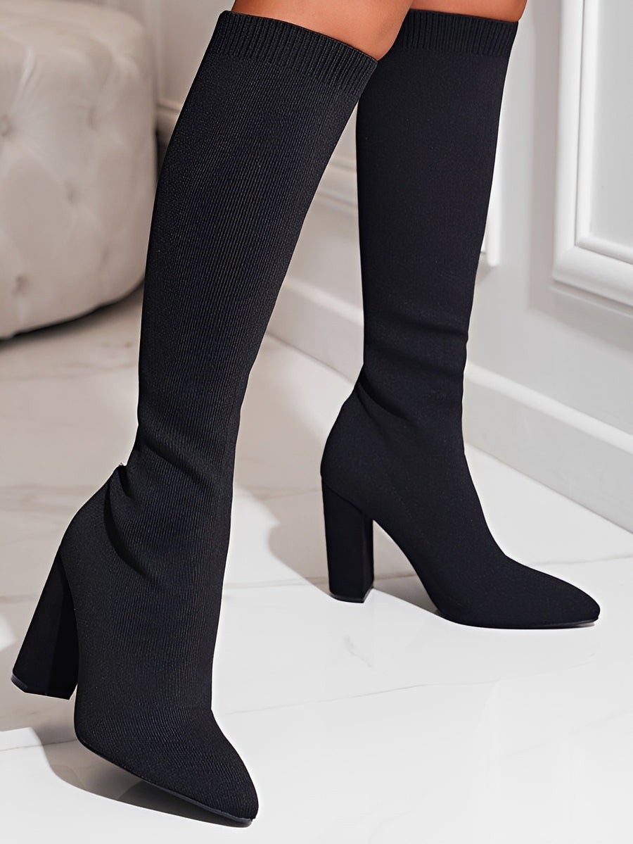 Karina - Bottes élégantes à talons hauts