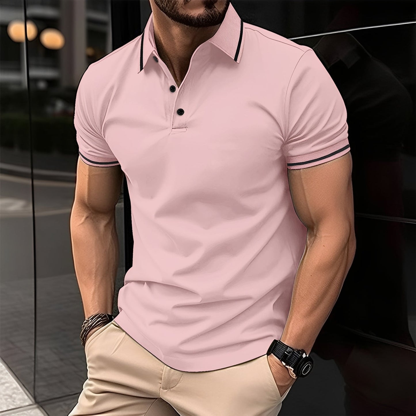 Frank - Polo avec col élégant
