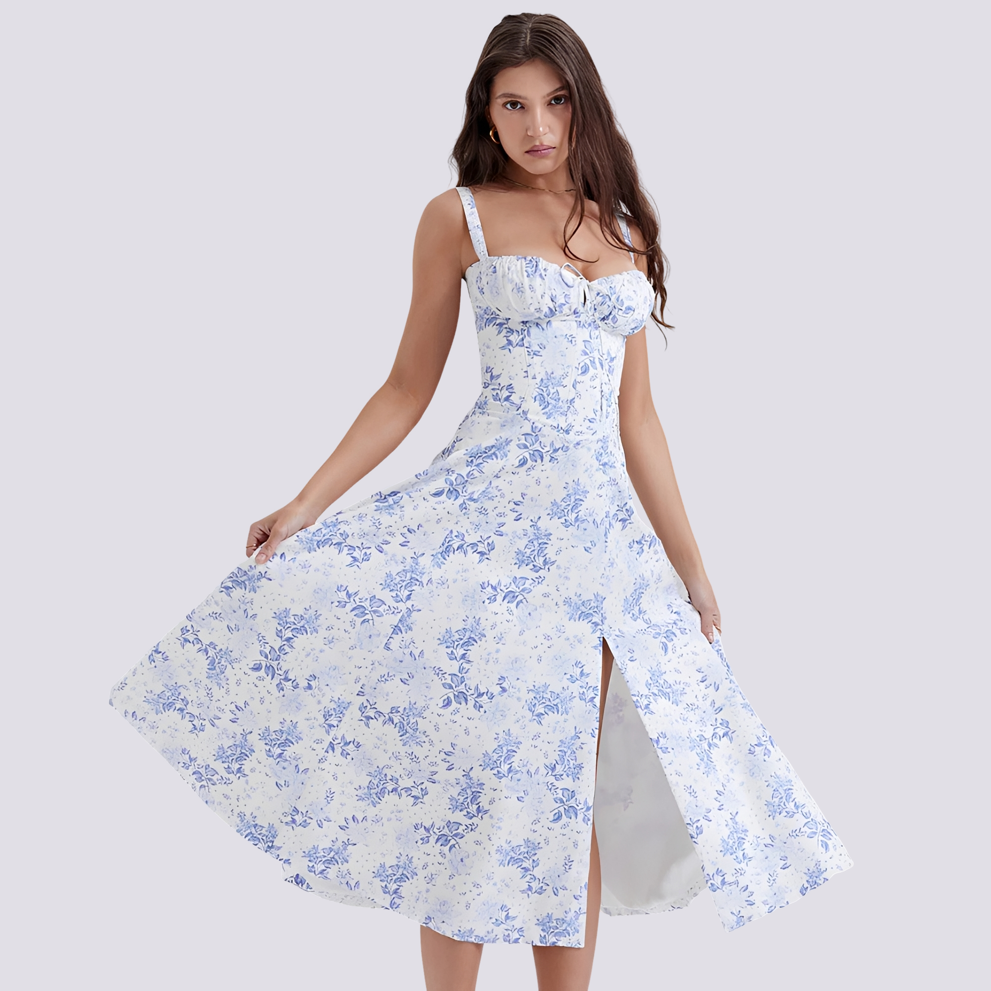 Marley - Robe à motifs floraux pour un look détendu