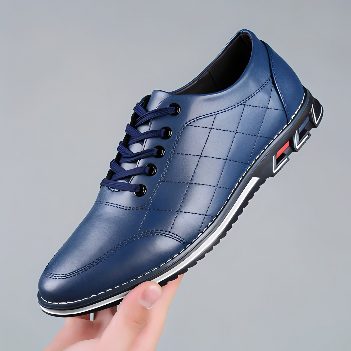 Edvin - Chaussures lacées décontractées et modernes pour homme