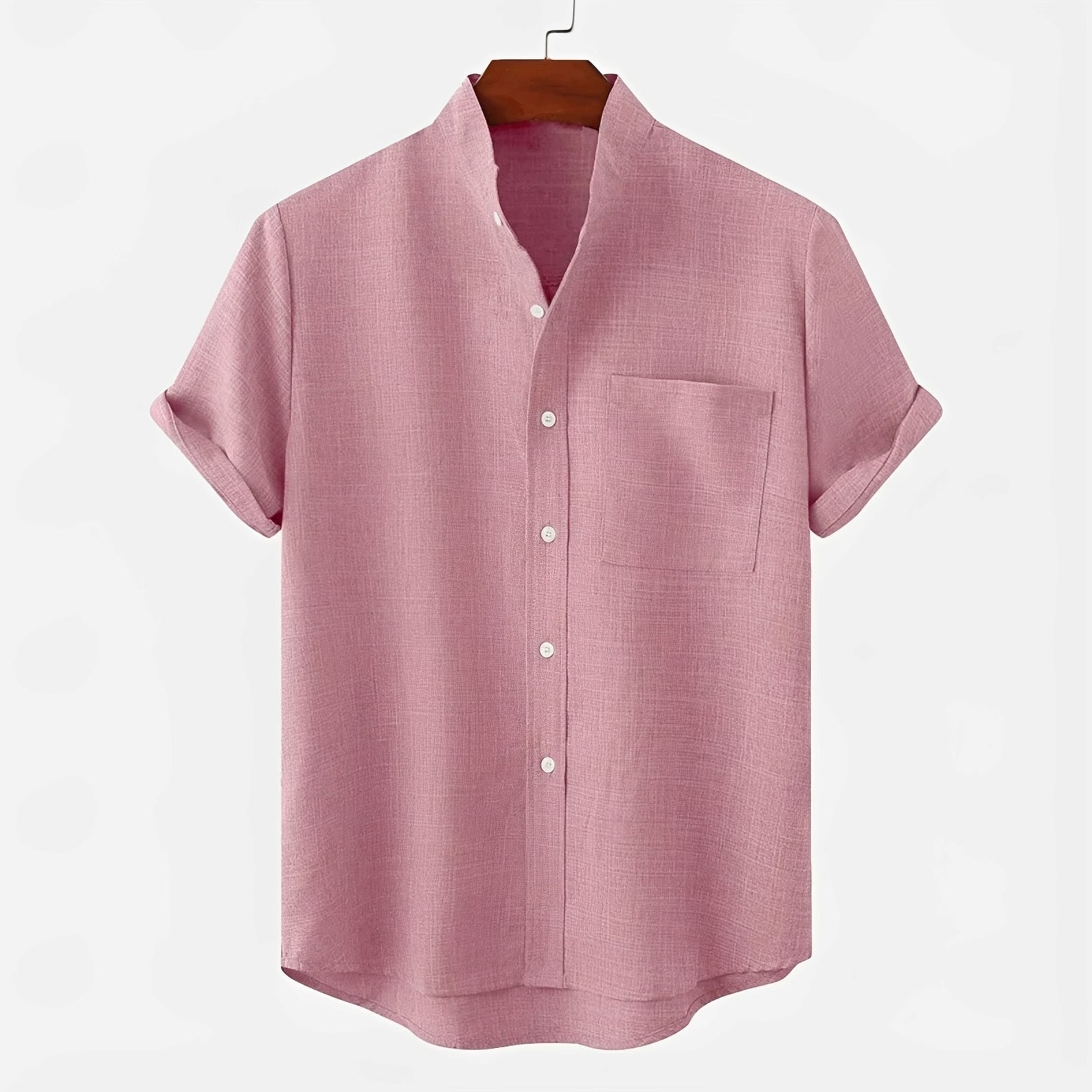 Garrett - Chemise Confortable à Manches Courtes
