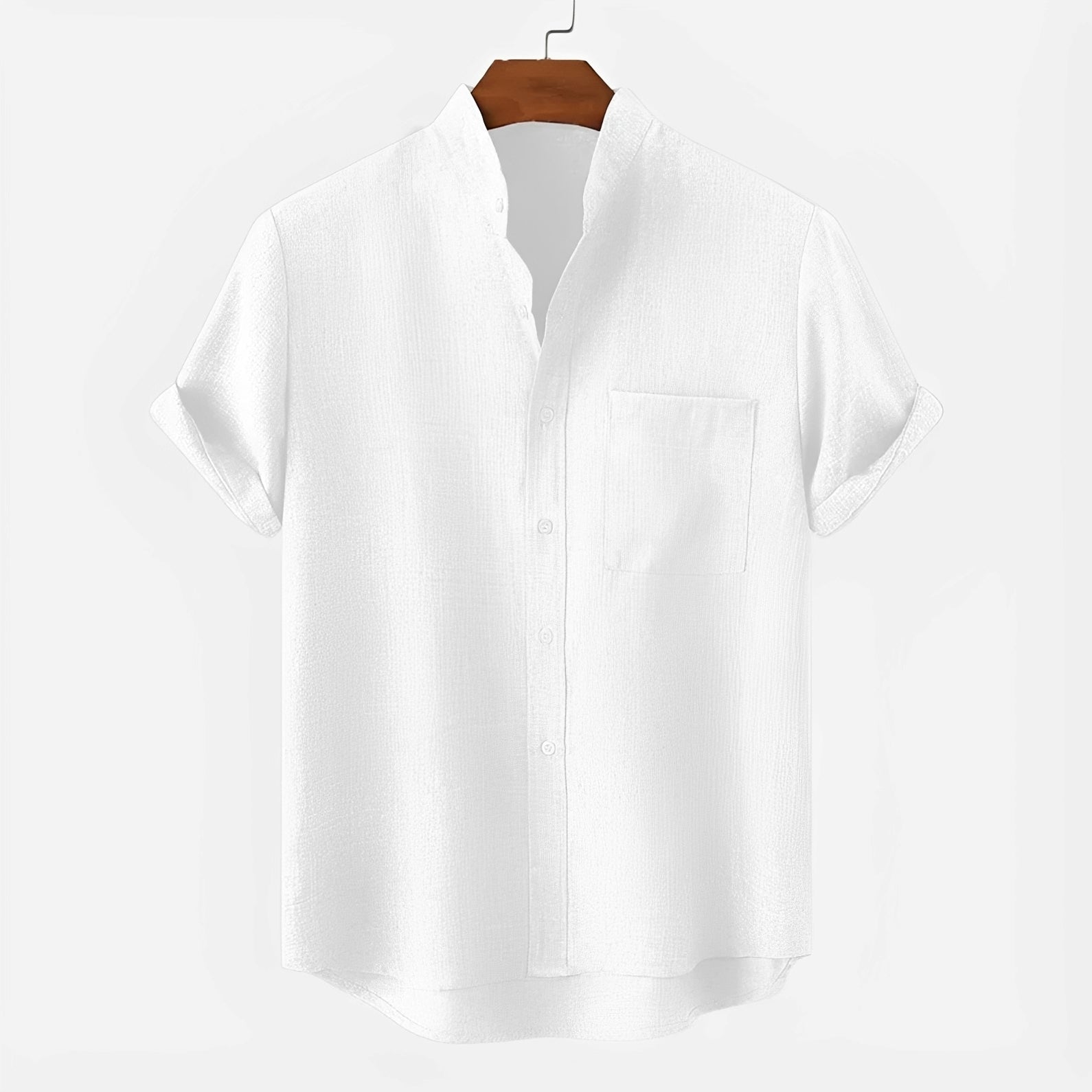 Garrett - Chemise Confortable à Manches Courtes