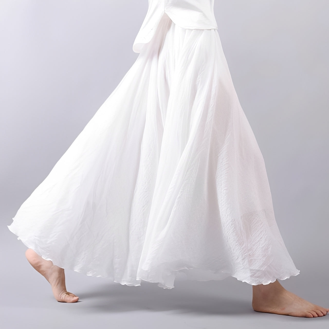 Alina - Jupe Longue Bohème Aérienne