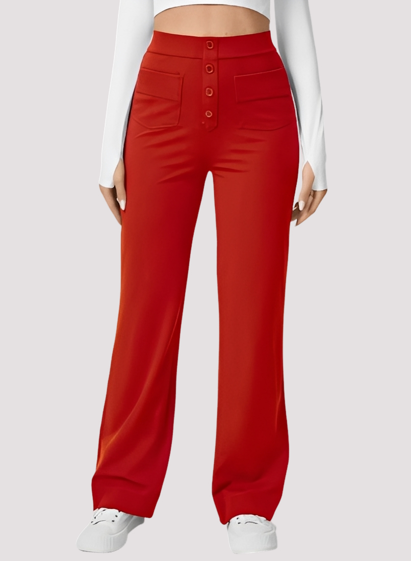 Tianna - Pantalon chic à taille haute