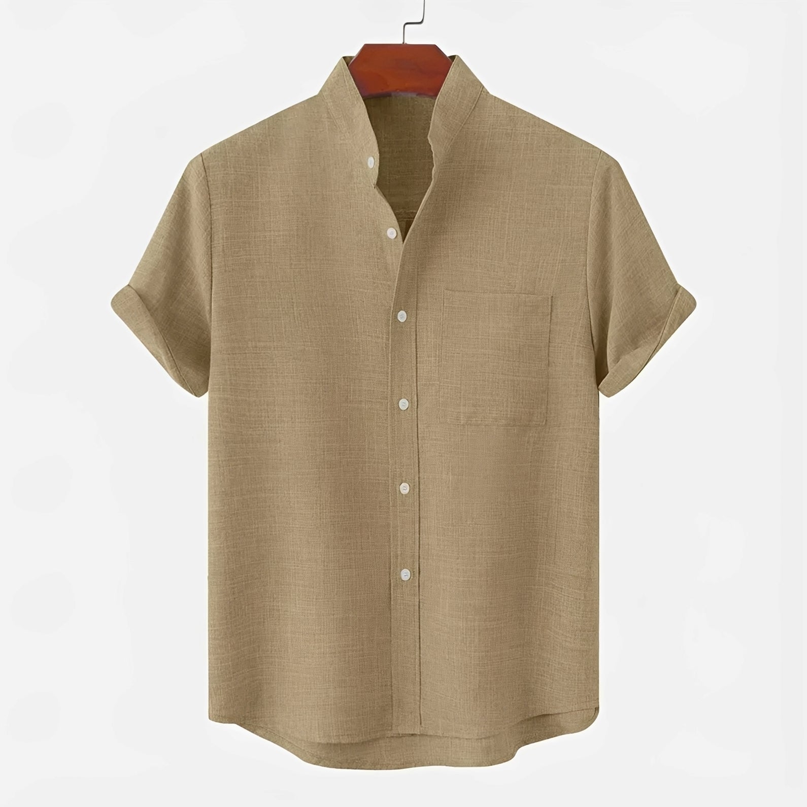 Garrett - Chemise Confortable à Manches Courtes