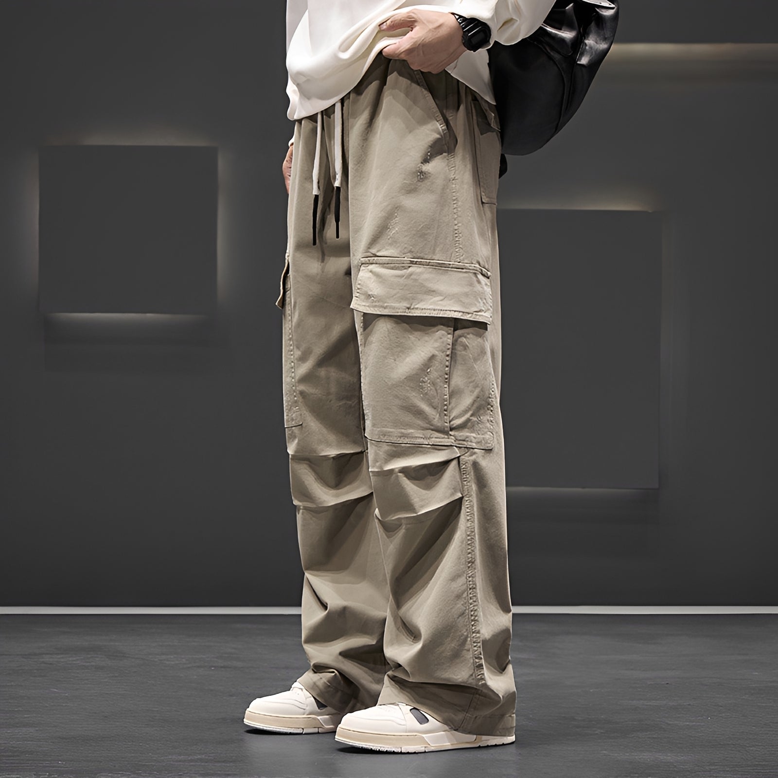 Brennan - Pantalon Cargo Ample et Agréable