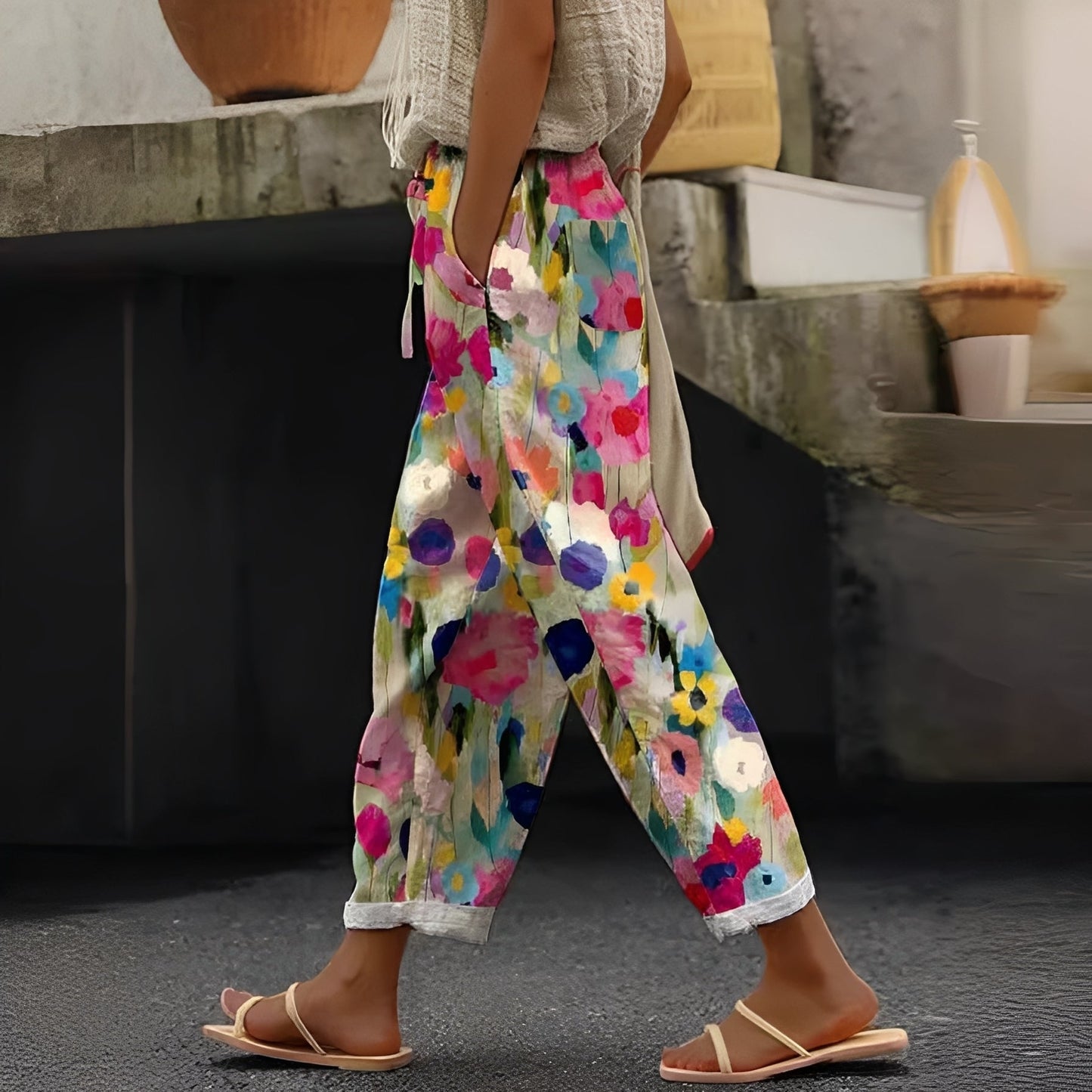 Tansy - Pantalon d'été chic pour femme
