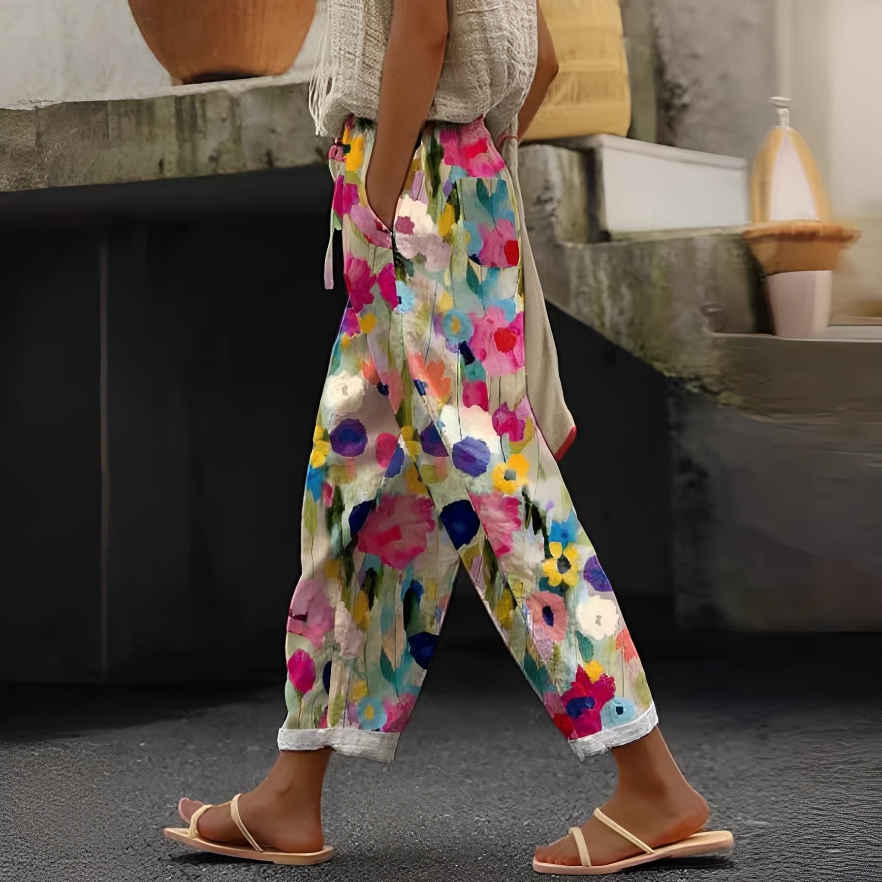 Tansy - Pantalon d'été chic pour femme